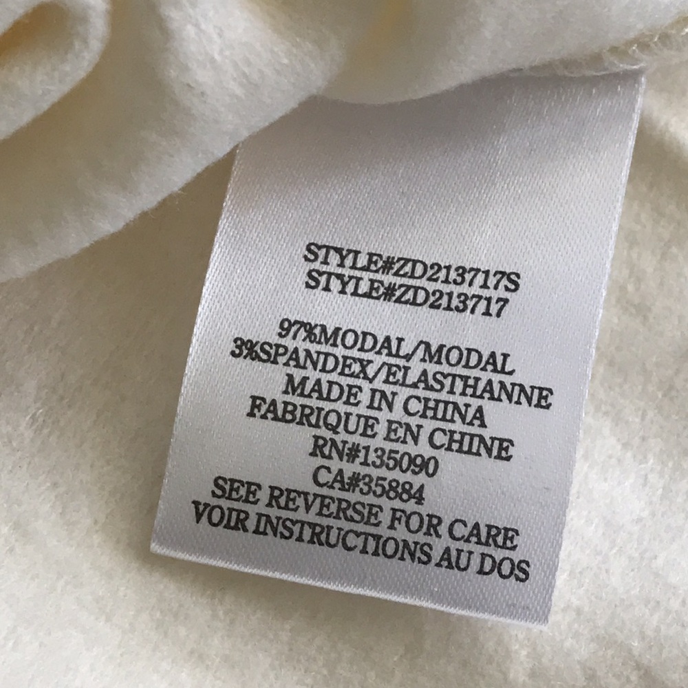 Z Supply Sophia pullover hoodie dress S New - Picture 5 of 5